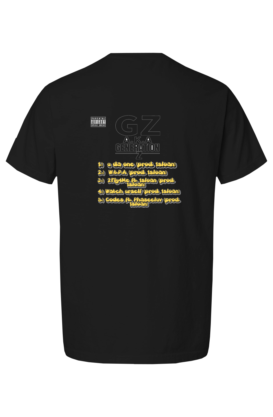 GZ Generation Z Cropped Heavyweight Tee