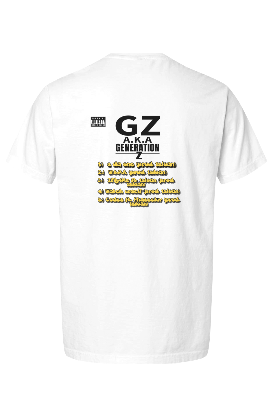 GZ Generation Z Cropped Heavyweight Tee