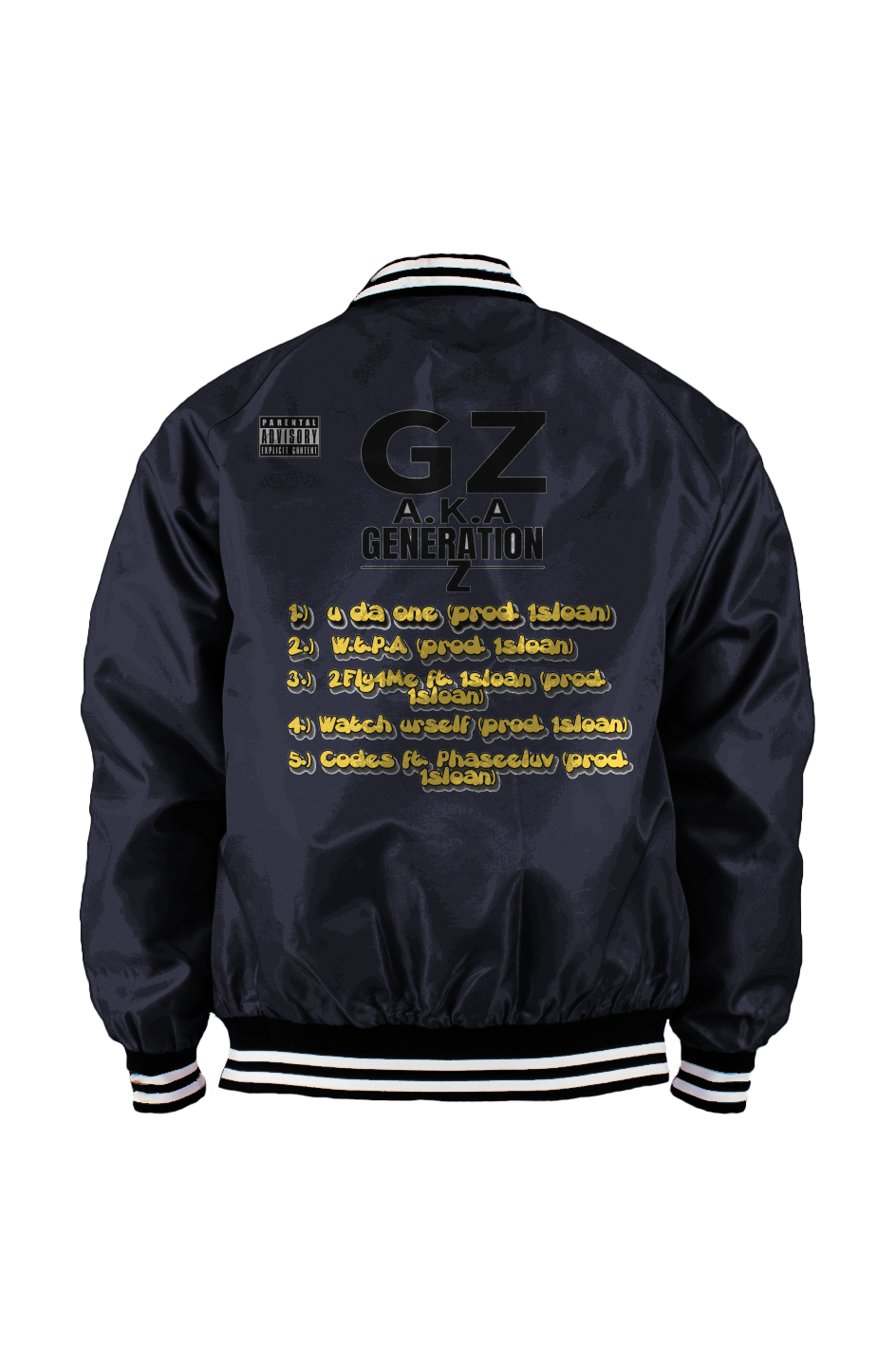 G Z A K A Generation Z Varsity Bomber Jacket