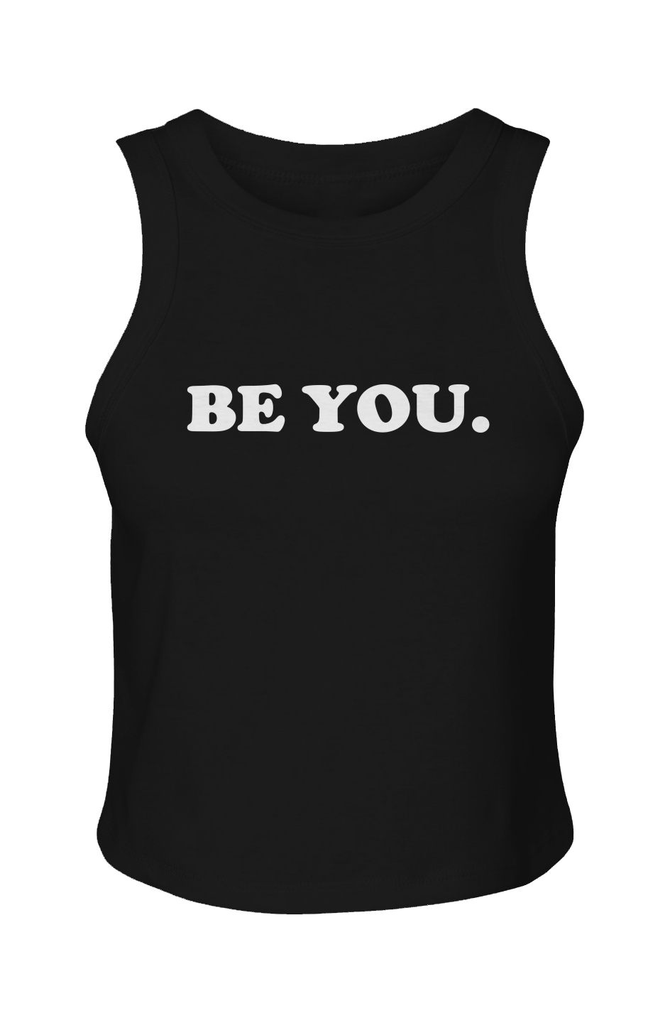  BE YOU Micro Rib Racer Tank